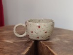 Kubeczek lepiony ręcznie, serduszka, 100 ml 89/03