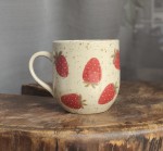 Kubek w TRUSKAWKI  toczony na kole 200 ml 20/04